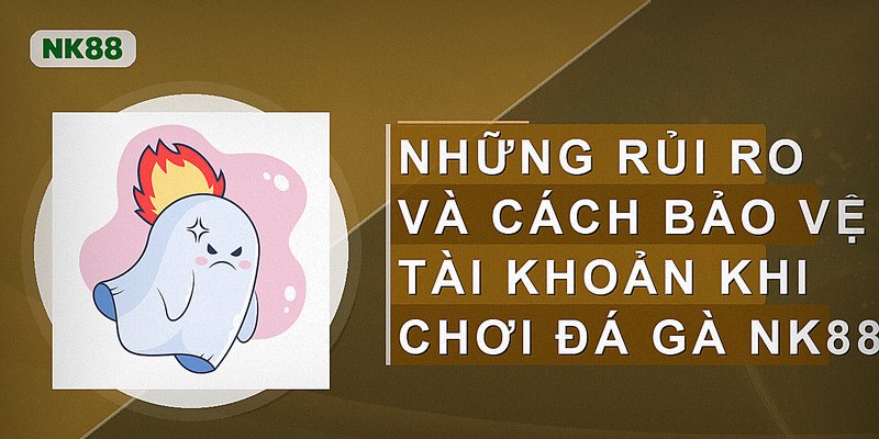 Những rủi ro và cách bảo vệ tài khoản khi chơi đá gà Nk88